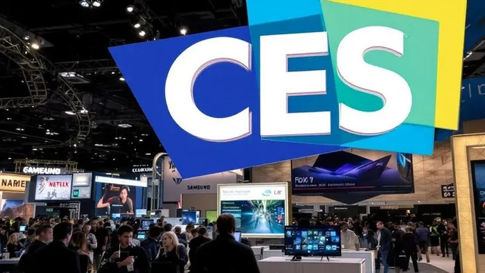 International electronics exhibition floor